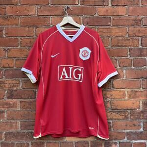 vintage Manchester United AIG Nike 06-07 jersey XL